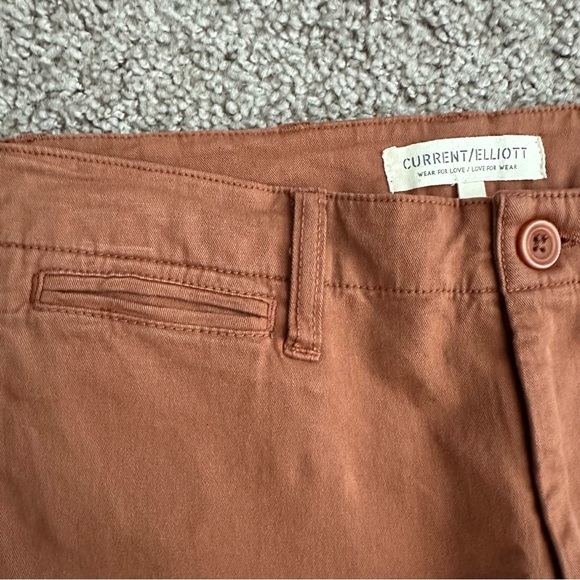 Current/Elliott Pants Womens Size 24 The Captain Slim - Picture 9 of 13